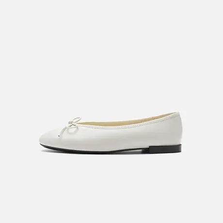 Nine West/玖熙2025年秋季新款低跟单鞋女圆头蝴蝶结通勤平底女鞋图片