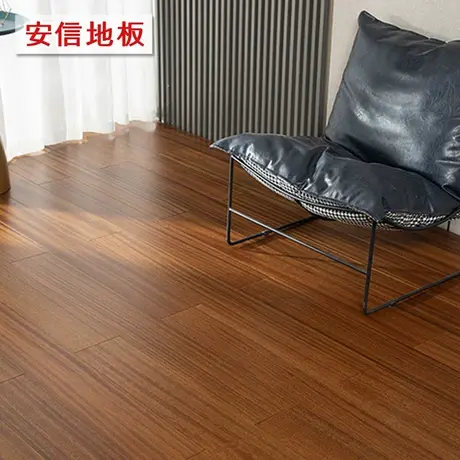 安信达比马纯实木锁扣地板加纳沙景地暖适用原木天然环保优于ENF图片