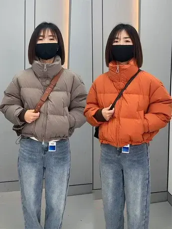 短款加厚爆款冬季羽绒服韩版外套小个子宽松洋气白鸭绒上衣ins潮商品大图