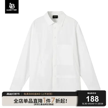 Lilbetter衬衫男2024新款春季美式复古长袖上衣百搭衣服休闲衬衣图片