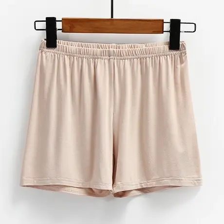 莫代尔肉色打底裤冰丝安全裤拍婚纱照防走光短裤肤色裸色薄款女商品大图