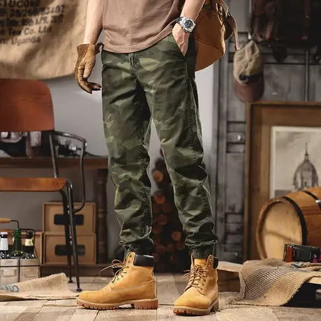 Modi Nick/摩帝尼克潮流百搭男士工装裤时尚束脚休闲裤宽松男裤子商品大图