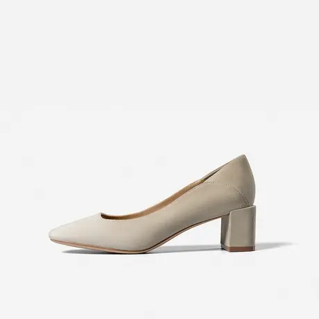 Nine West/玖熙2023年春季新款高跟鞋女绒面通勤粗跟单鞋玛丽珍鞋图片