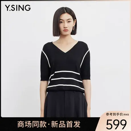 【商场同款】Y.SING衣香丽影2025年夏套头衫150439024商品大图