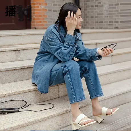 播裤子DDQ2KD5100蓝色迷宫商品大图