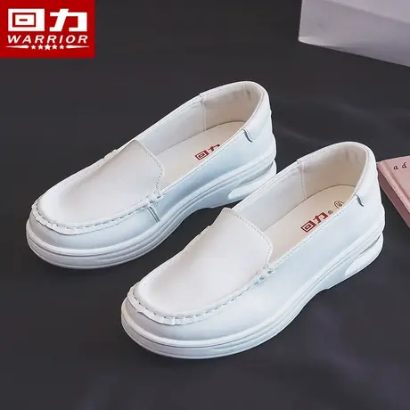 回力护士鞋女软底单鞋夏不累脚气垫舒适透气小白鞋专用医护鞋子女图片