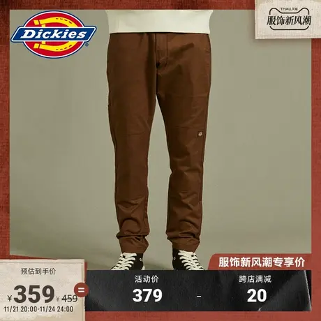 Dickies商场同款 秋冬新款 工装灵感男女情侣式休闲长裤双膝裤图片