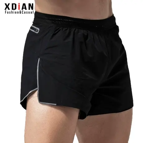 运动短裤男士跑步三分裤宽松速干田径健身训练马拉松3分裤夏季潮商品大图