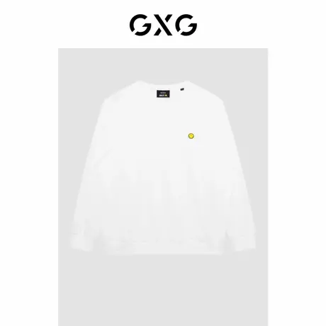 【新款】GXG男装 多色圆领时尚潮流宽松卫衣GD1310740A图片