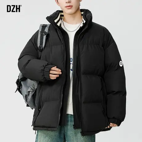 男生三合一保暖棉衣外套男冬季加厚潮高级感男装2023新款立领棉服商品大图