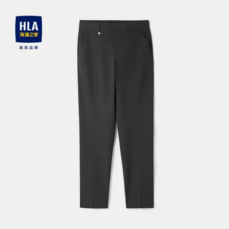 HLA/海澜之家垂顺透气西裤2024春夏新款柔软亲肤商务直筒裤子男图片