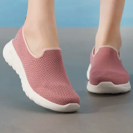 斯凯奇（Skechers）女鞋夏季2025新款穿脱休闲健步鞋软底老人鞋轻商品大图
