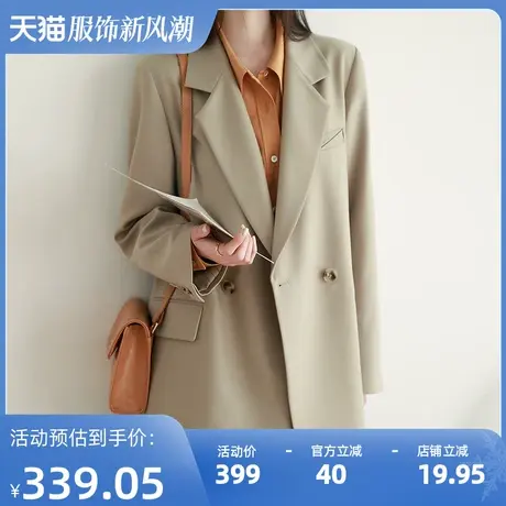 2023年春季新款chic西装外套女小个子高级感职业装西服上衣图片