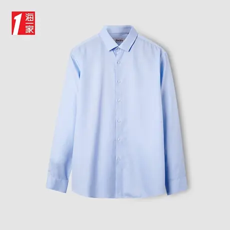 海一家商务正装衬衣职业中年男士长袖衬衫图片