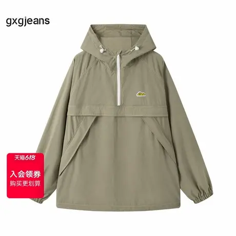 gxg.jeans男装秋季连帽夹克JEX12100543图片