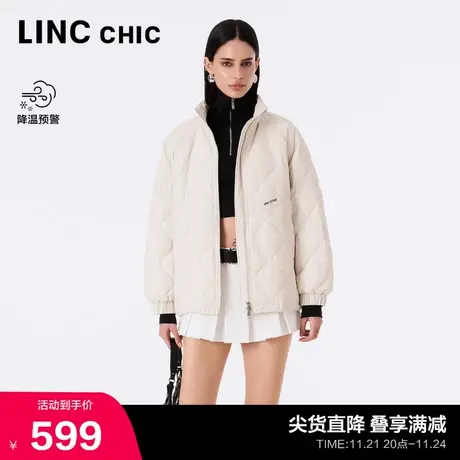 LINCCHIC金羽杰羽绒服女2023新款轻薄夹克羽绒服外套女秋冬款2089图片