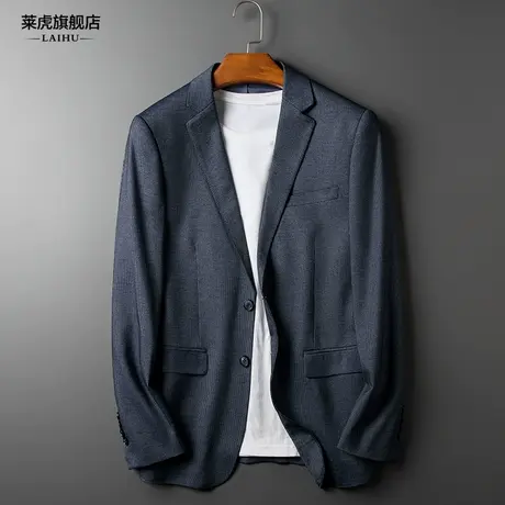 西装外套男2020春季新款韩版时尚英伦休闲小西服男士修身单件上衣商品大图