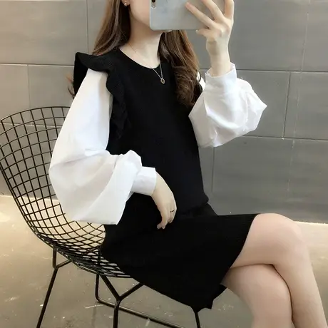 卫衣服2023年新款女装秋冬季上衣秋款秋装宽松女士外套中长款爆款图片