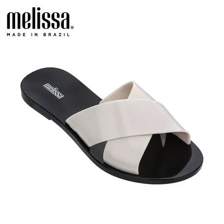 Melissa梅丽莎休闲个性时尚绑带女士拖鞋32755S商品大图