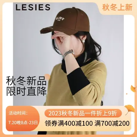 蓝色倾情2023秋冬季新款针织衫女士时尚休闲优雅圆领羊毛衫上衣图片