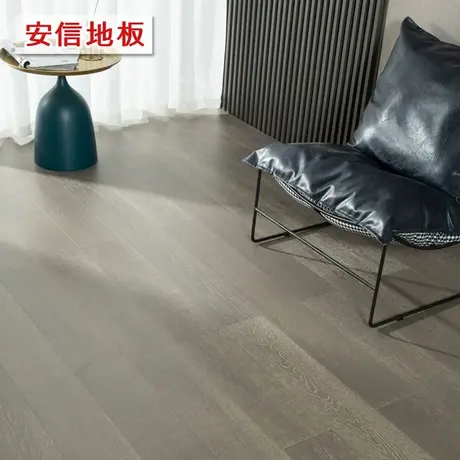 安信橡木新三层夜汐白锦实木复合锁扣地板E0级地暖适用厂家直销商品大图