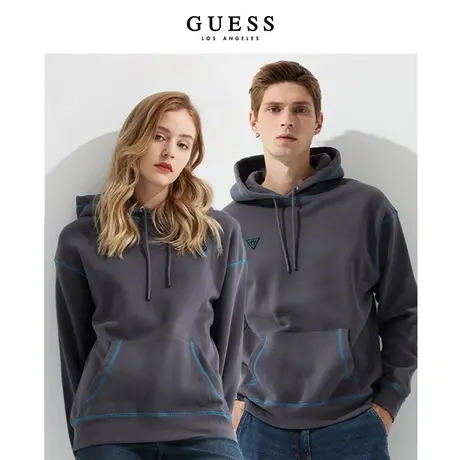 【38上新季】GUESS男女同款美式休闲宽松时尚通勤卫衣商品大图