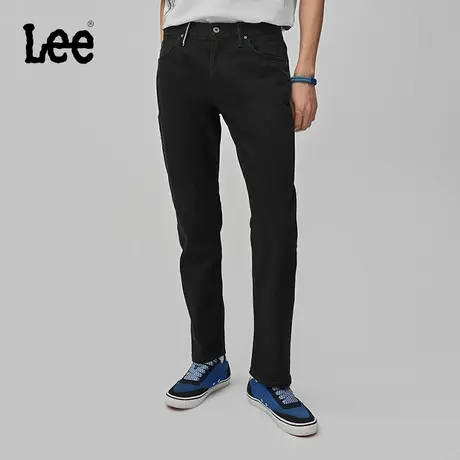 Lee商场同款24早春新品726标准直脚黑色男牛仔裤LMB241726203-898图片