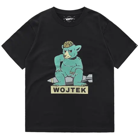 VIP夏季短袖t恤男2023新款纯棉打底衫卡通印花情侣T半袖体恤潮牌商品大图