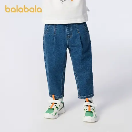 巴拉巴拉童装男童裤子简约日常儿童秋装小童宝宝长裤潮2025新款商品大图