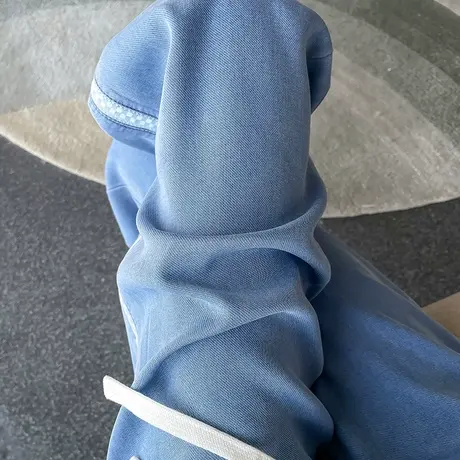 天丝阔腿牛仔裤女夏季薄款2023年新款显瘦垂感直筒高腰冰丝拖地裤商品大图