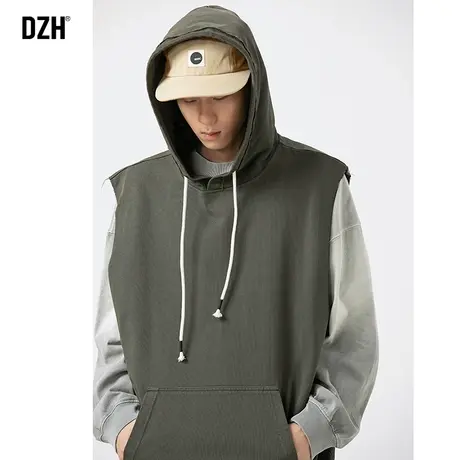 男士健身运动篮球背心男款马甲男秋季美式潮牌无袖上衣高级感坎肩商品大图