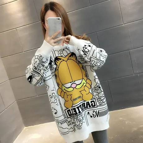 卫衣服2023年新款女装秋冬季上衣秋款秋装宽松女士外套中长款爆款图片