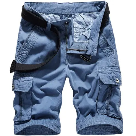 VIP夏季工装短裤男士潮牌宽松休闲五分裤夏天薄款七分裤纯棉中裤商品大图