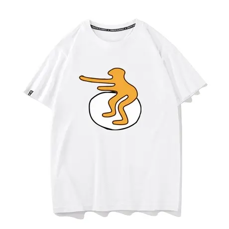 秀洛电摇嘲讽火柴人T恤鬼畜洗脑卡通动漫T恤短袖男女恶搞打底衫图片