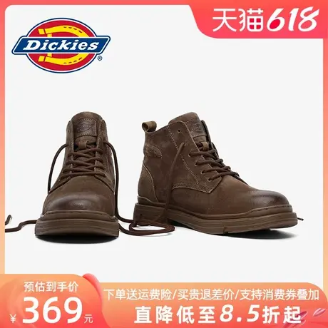 Dickies马丁靴男2025新款男鞋夏季透气薄款工装靴男士靴子雪地靴商品大图