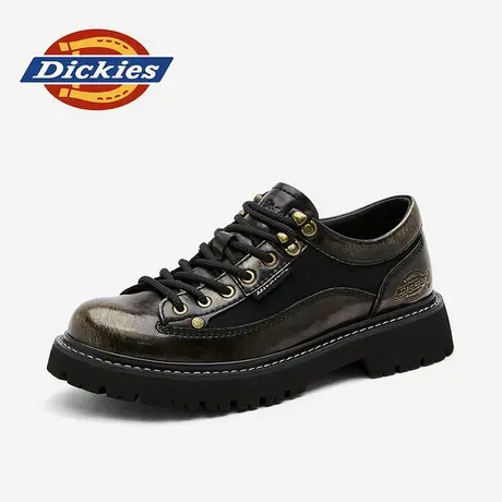 Dickies工装鞋男款2025秋季黑色鞋子男鞋低帮马丁鞋男士休闲皮鞋商品大图