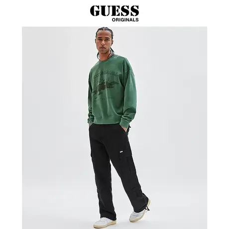 GUESSOriginals款男女同款宽松新派卫衣M2BQ37K9YH1商品大图