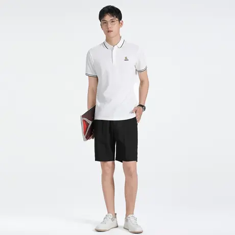 2024春夏季新款痞帅休闲短裤男士休闲裤潮牌五分裤子男中裤西裤子图片