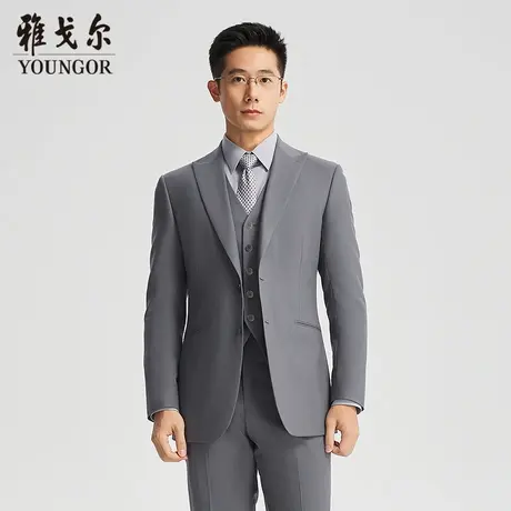 【商城同款】雅戈尔男士西服春季新款官方商务休闲正装西装外套男图片