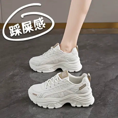 2025新款老爹鞋女厚底增高休闲鞋百搭运动鞋商品大图