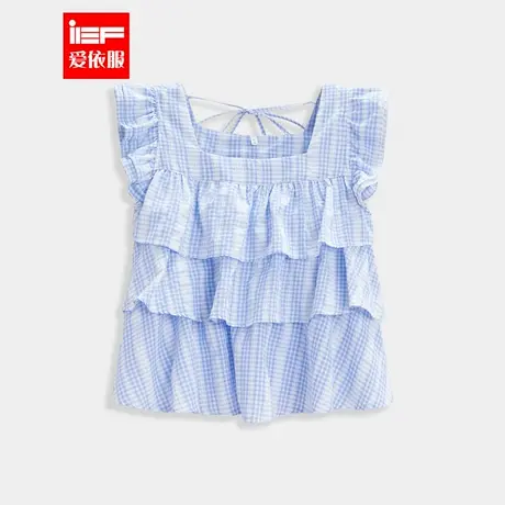 IEF/爱依服2025夏季新款韩版小清新减龄少女风休闲百搭背心上衣商品大图