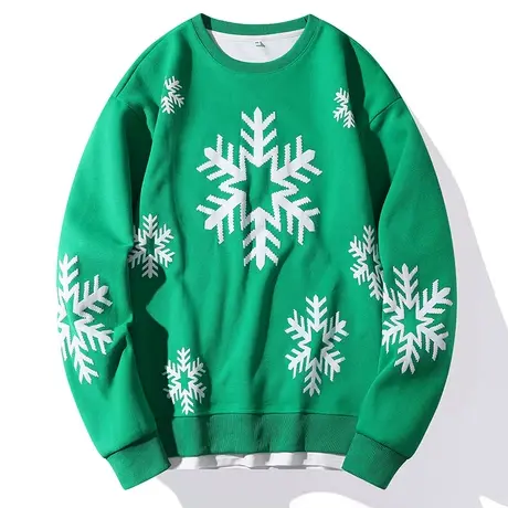 圆领卫衣男士2022春秋季新款潮牌宽松打底衫潮流百搭长袖男衣服潮商品大图