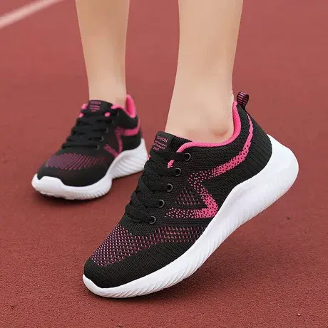 夏季老北京布鞋女2023新款中老年运动健步鞋轻便软底妈妈旅游鞋子商品大图