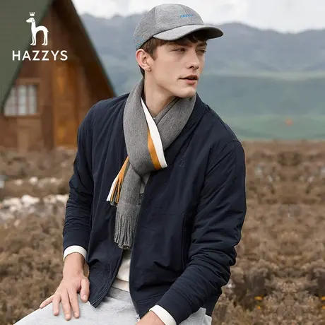 【直播闪降】Hazzys哈吉斯秋冬季新品男士棉服韩版时尚棒球图片