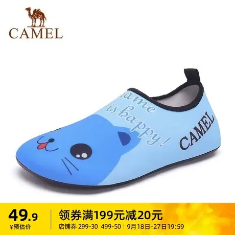 骆驼女鞋室内运动健身瑜伽舞蹈软底鞋防滑舒适家居开车鞋沙滩鞋女商品大图