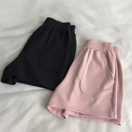 短裤女夏a字宽松显瘦薄款三分热裤百搭学生休闲运动裤子高街ins潮商品大图