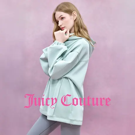 Juicy Couture橘滋卫衣女2025年秋季新款时尚宽松休闲连帽上衣商品大图
