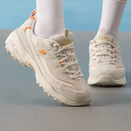 斯凯奇（Skechers）女鞋秋季新款女士休闲鞋运动鞋子透气时尚熊猫商品大图