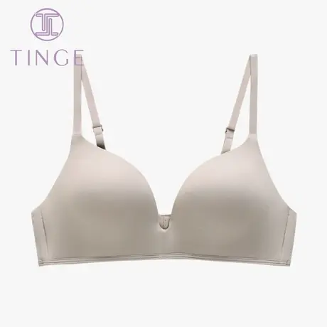 TINGE小胸聚拢美背文胸无痕运动内衣女春学生薄款胸罩无钢圈抹胸图片