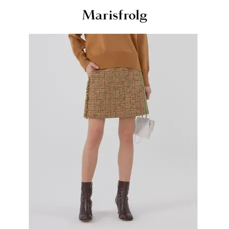 【奥莱清仓保暖季特价 】玛丝菲尔半身裙图片